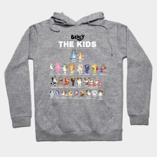 bluey children character Hoodie